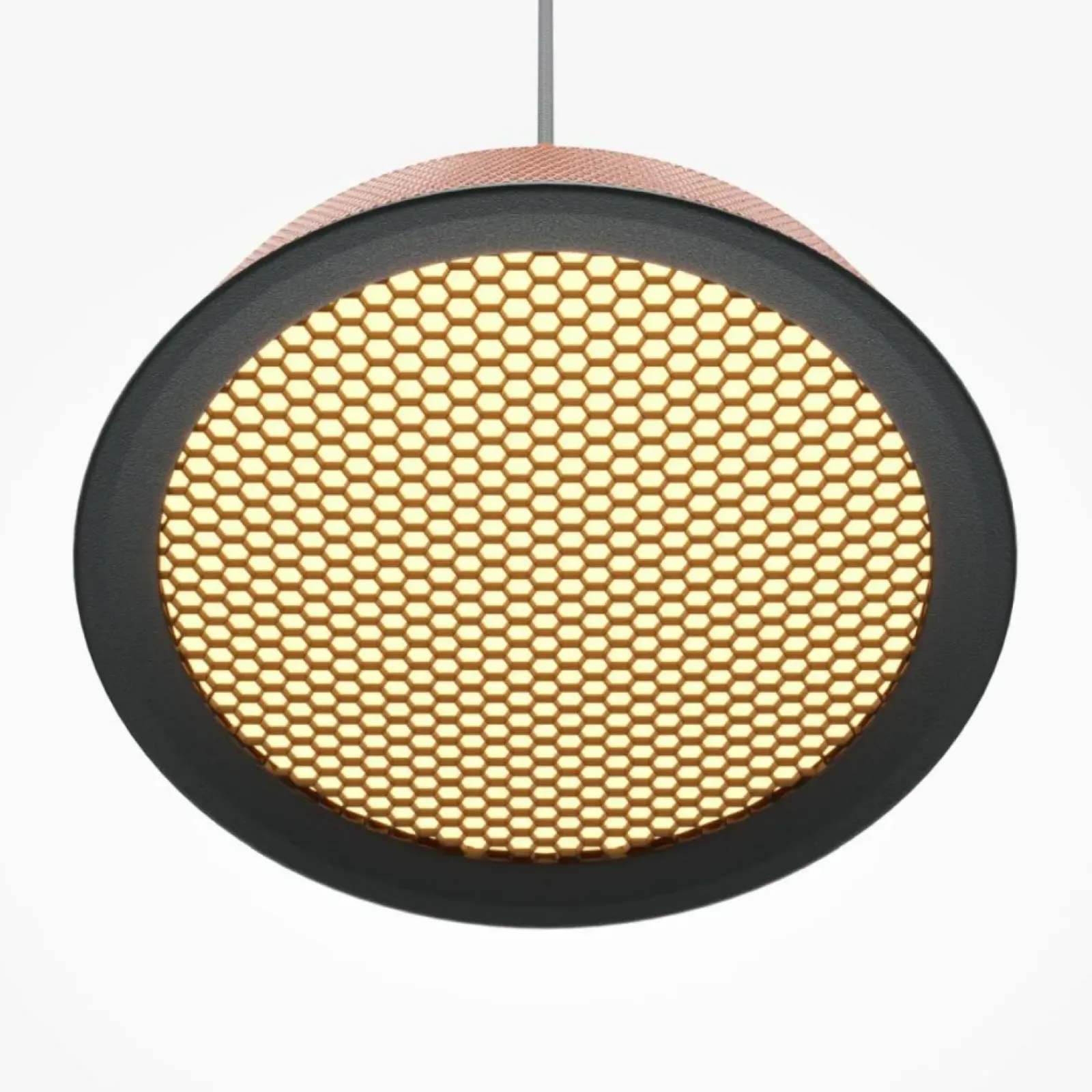 Sklep Kaja Pomarańczowa lampa wisząca, skracalna MOD041PL-L15TR3K z serii EL Best