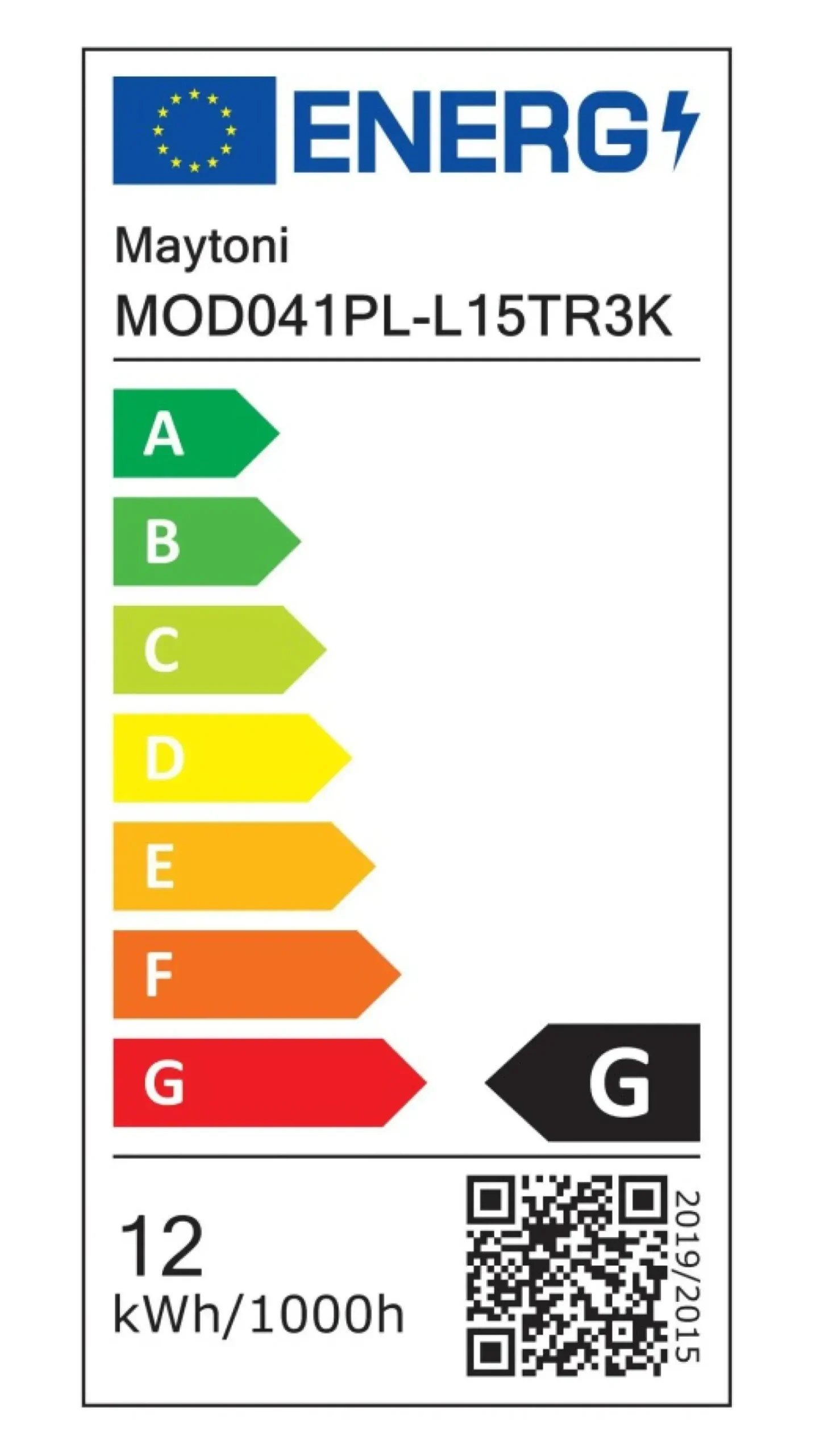 Sklep Kaja Pomarańczowa lampa wisząca, skracalna MOD041PL-L15TR3K z serii EL Best