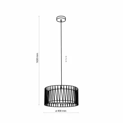 Sklep Kaja Ponadczasowa, abażurowa lampa na 3 żarówki TK 4557 HARMONY | Kaja Flash Sale