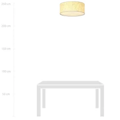Sklep Kaja Ponadczasowa, beżowa lampa sufitowa plafon 1150/3 ASTON | Kaja* Plafony Klasyczne