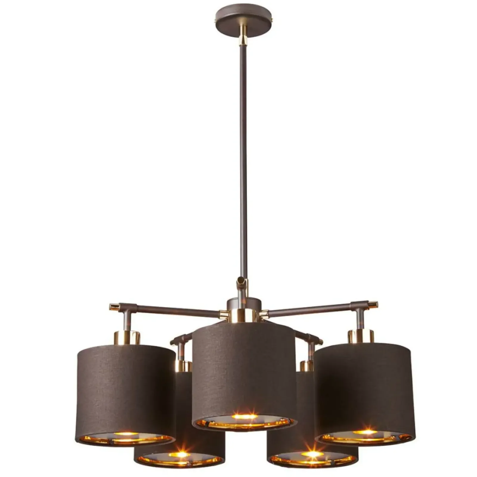 Sklep Kaja Ponadczasowa, brązowa lampa wisząca BALANCE5-BRPB z serii BALANCE Store