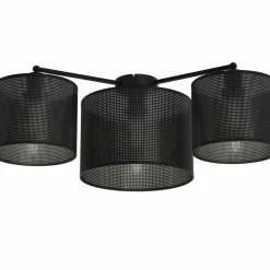 Sklep Kaja Ponadczasowa, czarna lampa sufitowa LX 5227 LOFT SHADE | Kaja* Plafony Nowoczesne