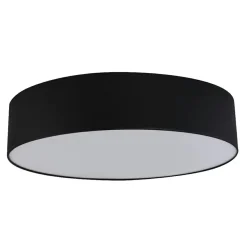 Sklep Kaja Ponadczasowa, czarna lampa sufitowa TK 1587 RONDO | Kaja Oświetlenie Clearance