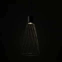 Sklep Kaja Ponadczasowa, druciana lampa wisząca TK 10161 MODESTO BLACK | Kaja Flash Sale