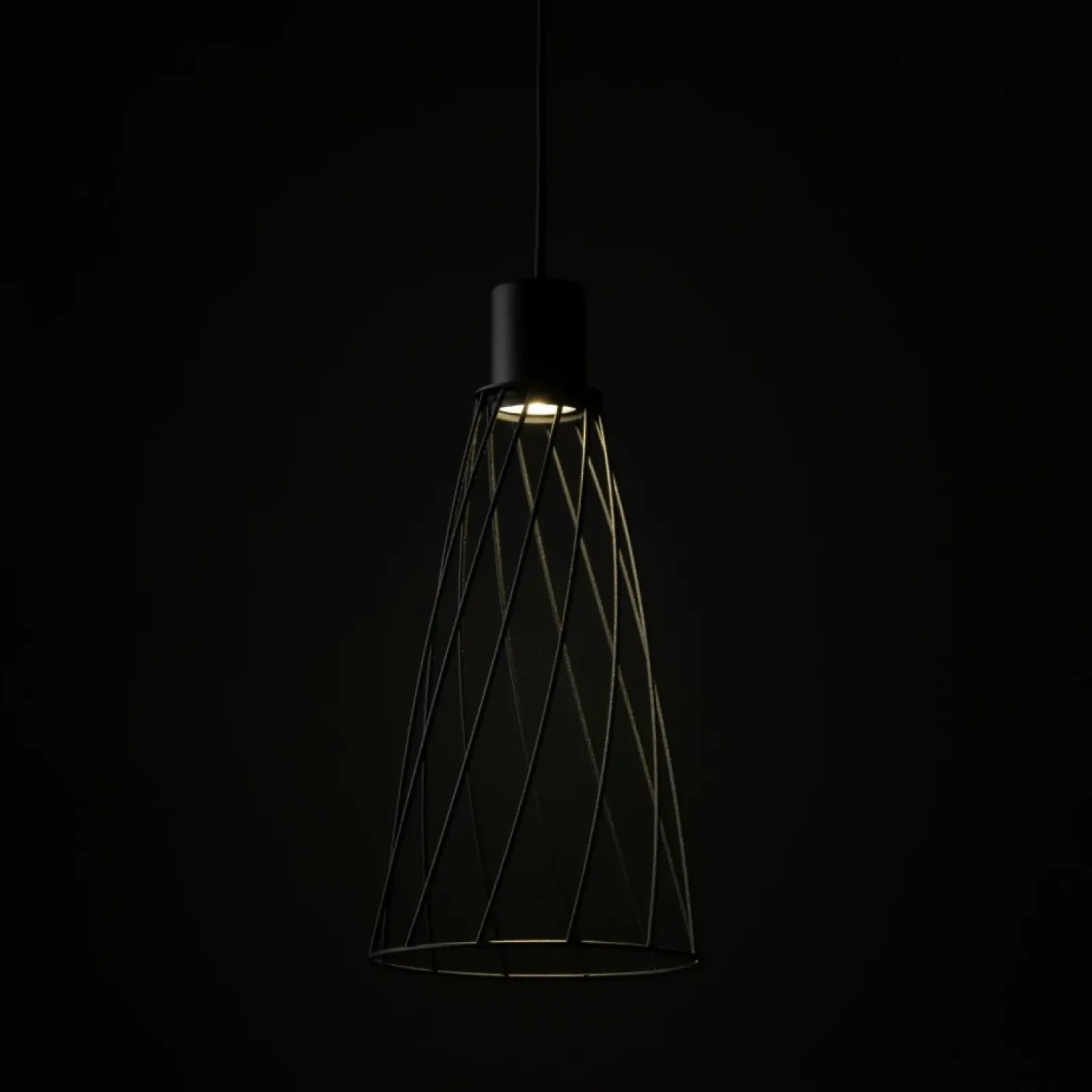 Sklep Kaja Ponadczasowa, druciana lampa wisząca TK 10161 MODESTO BLACK | Kaja Flash Sale