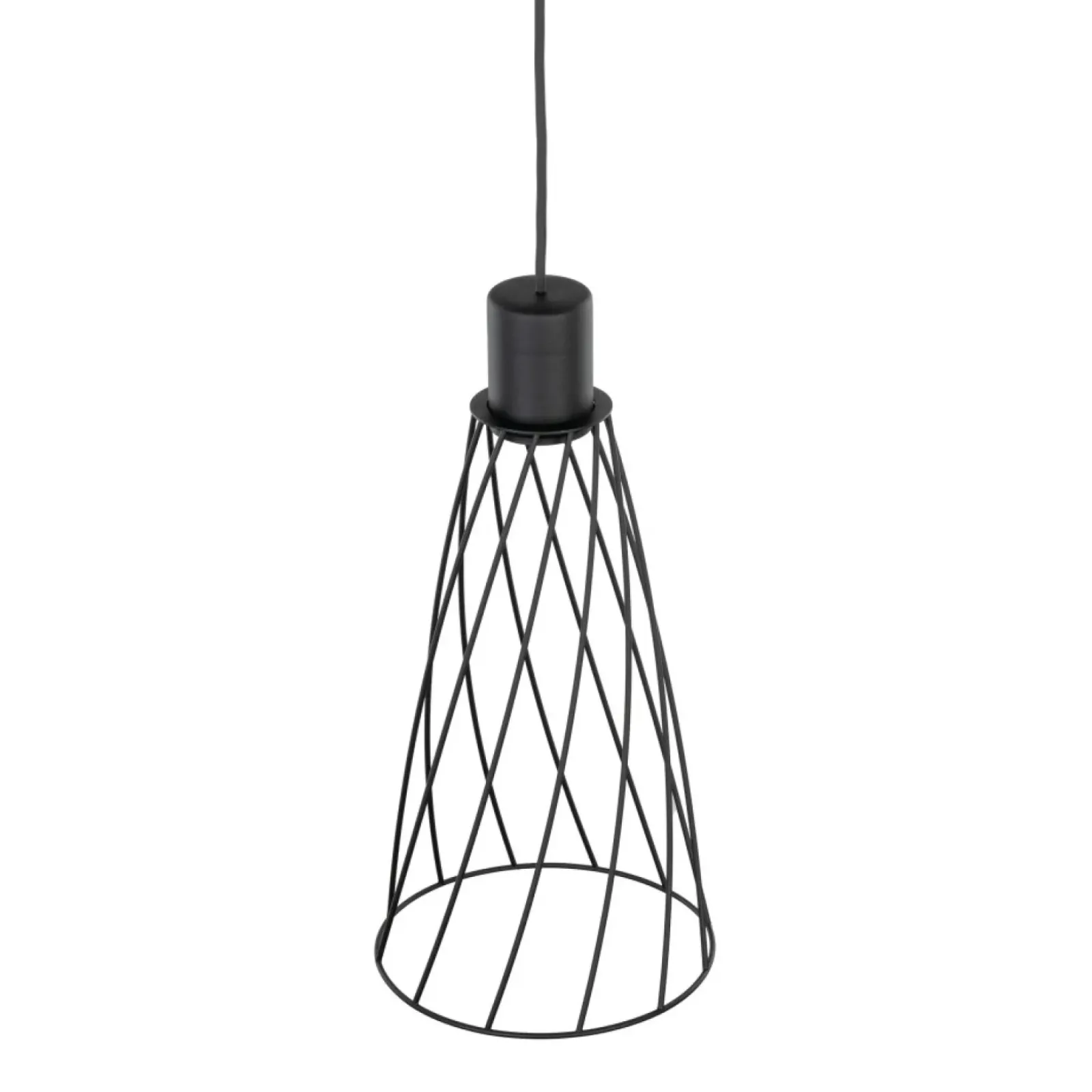 Sklep Kaja Ponadczasowa, druciana lampa wisząca TK 10161 MODESTO BLACK | Kaja Flash Sale