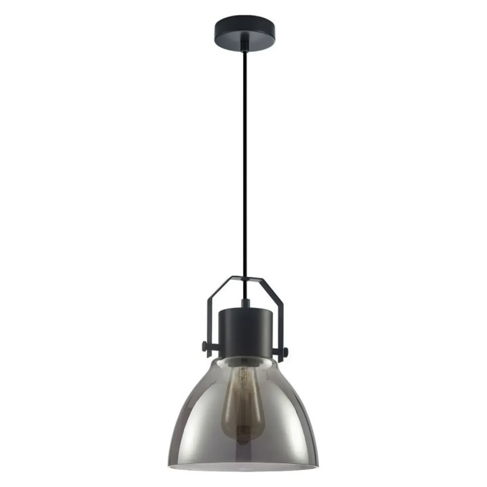 Sklep Kaja Ponadczasowa lampa do loftowej kuchni PND-22371-1-BK+SG DARLENA Hot