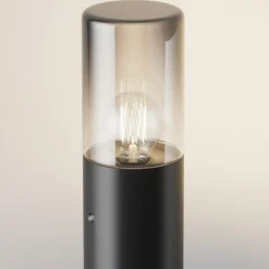 Sklep Kaja Ponadczasowa lampa ogrodowa, wysokość 80cm O432FL-01GF1 z serii AMAS* Lampy Ogrodowe Stojące