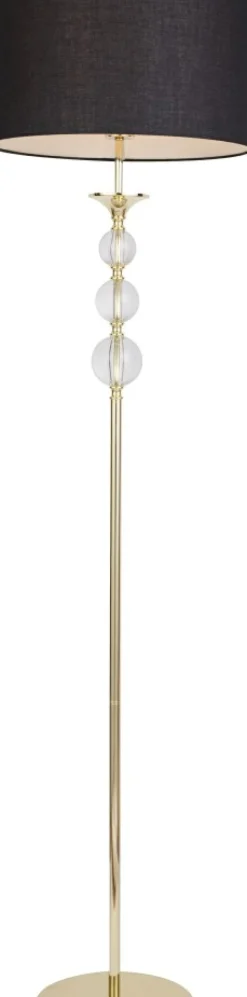 Sklep Kaja Ponadczasowa lampa podłogowa do salonu RLL93163-1GB z serii REA II* Lampy Podłogowe Z Abażurem|Tradycyjne Lampy Podłogowe
