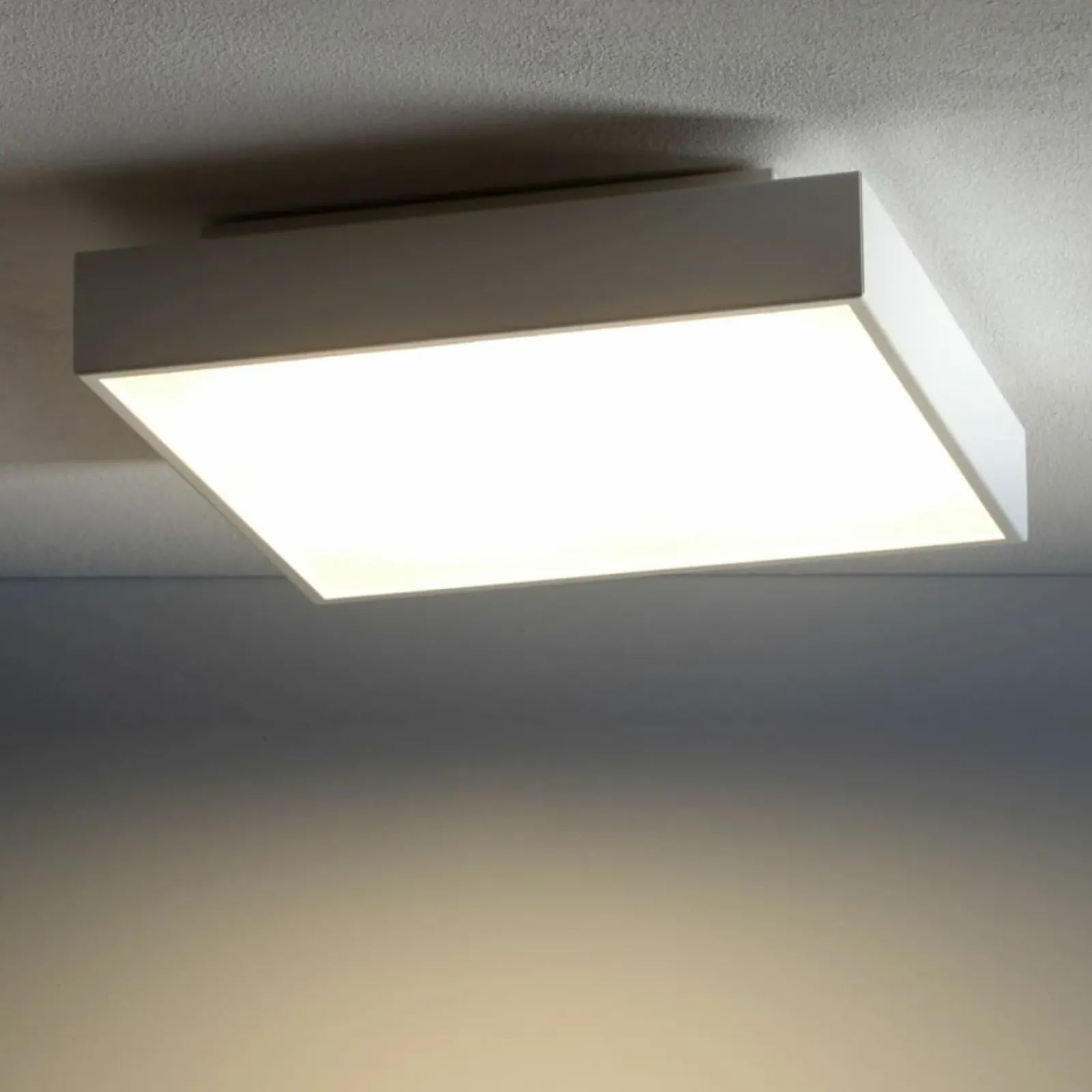 Sklep Kaja Ponadczasowa lampa sufitowa, kwadrat 30x30 10470 QUAD | Kaja* Plafony Klasyczne