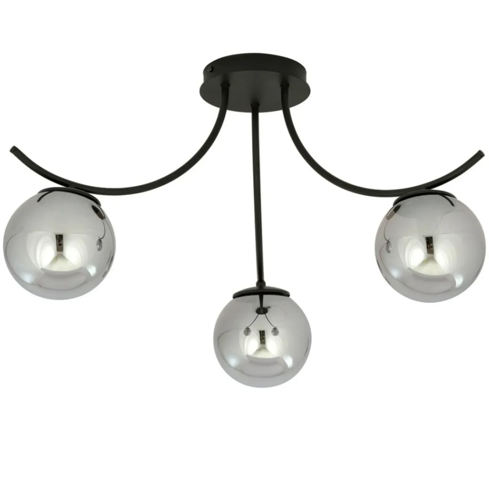 Sklep Kaja Ponadczasowa lampa sufitowa do sypialni 1110/3 BOSTON | Kaja Cheap