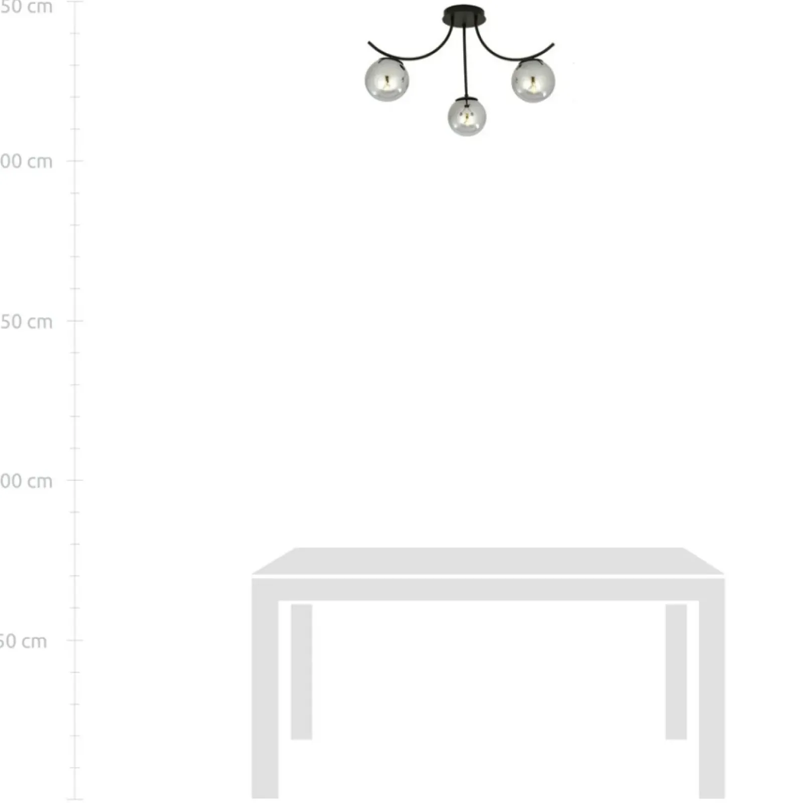 Sklep Kaja Ponadczasowa lampa sufitowa do sypialni 1110/3 BOSTON | Kaja Cheap