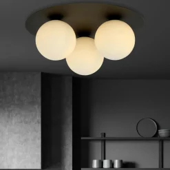 Sklep Kaja Ponadczasowa lampa sufitowa z białymi kulami 1127/3 SOLAR | Kaja Store
