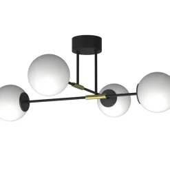 Sklep Kaja Ponadczasowa lampa sufitowa do sypialni LX 4273 GLAME | Kaja Discount