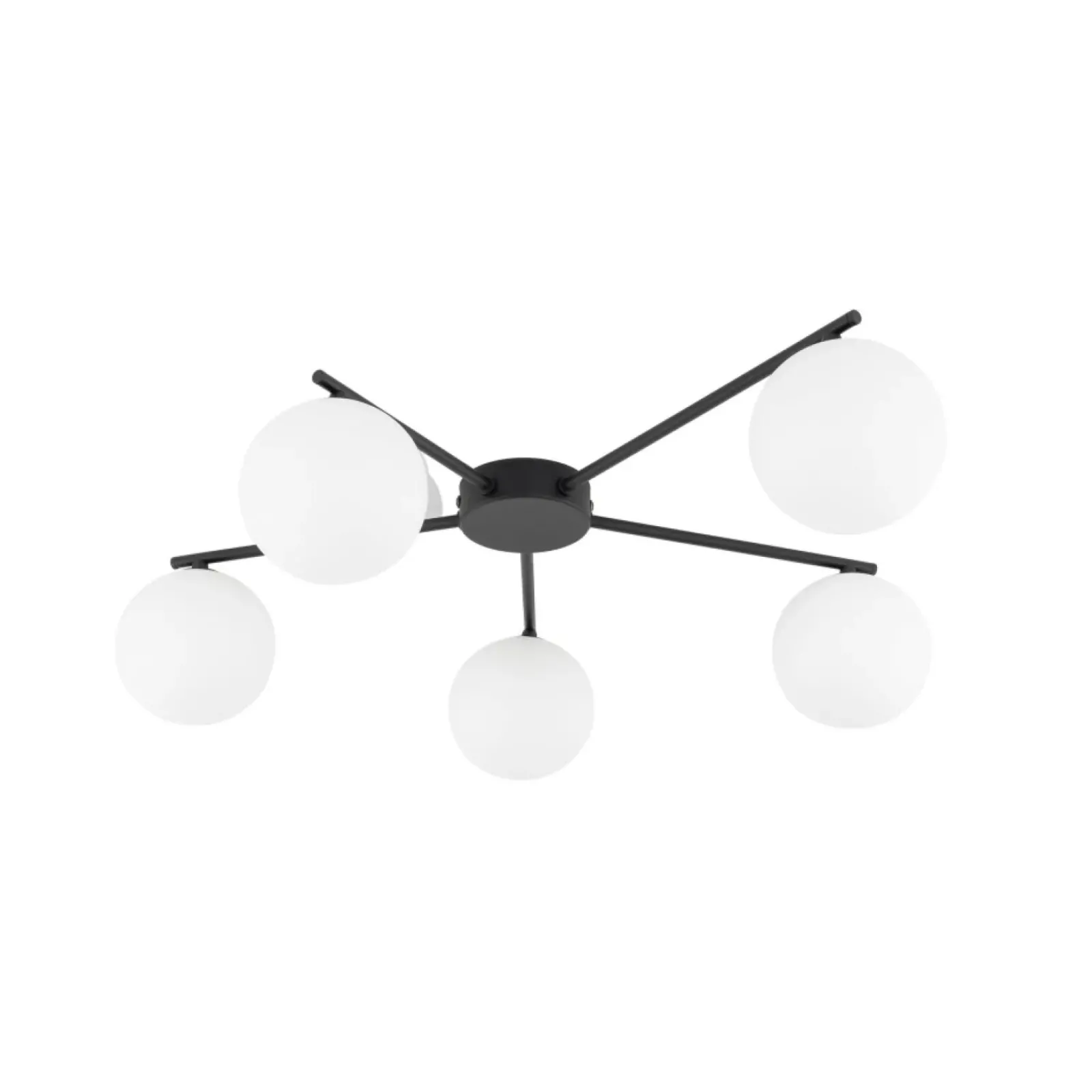 Sklep Kaja Ponadczasowa lampa sufitowa z kulami TK 10262 ELTON BLACK | Kaja Store