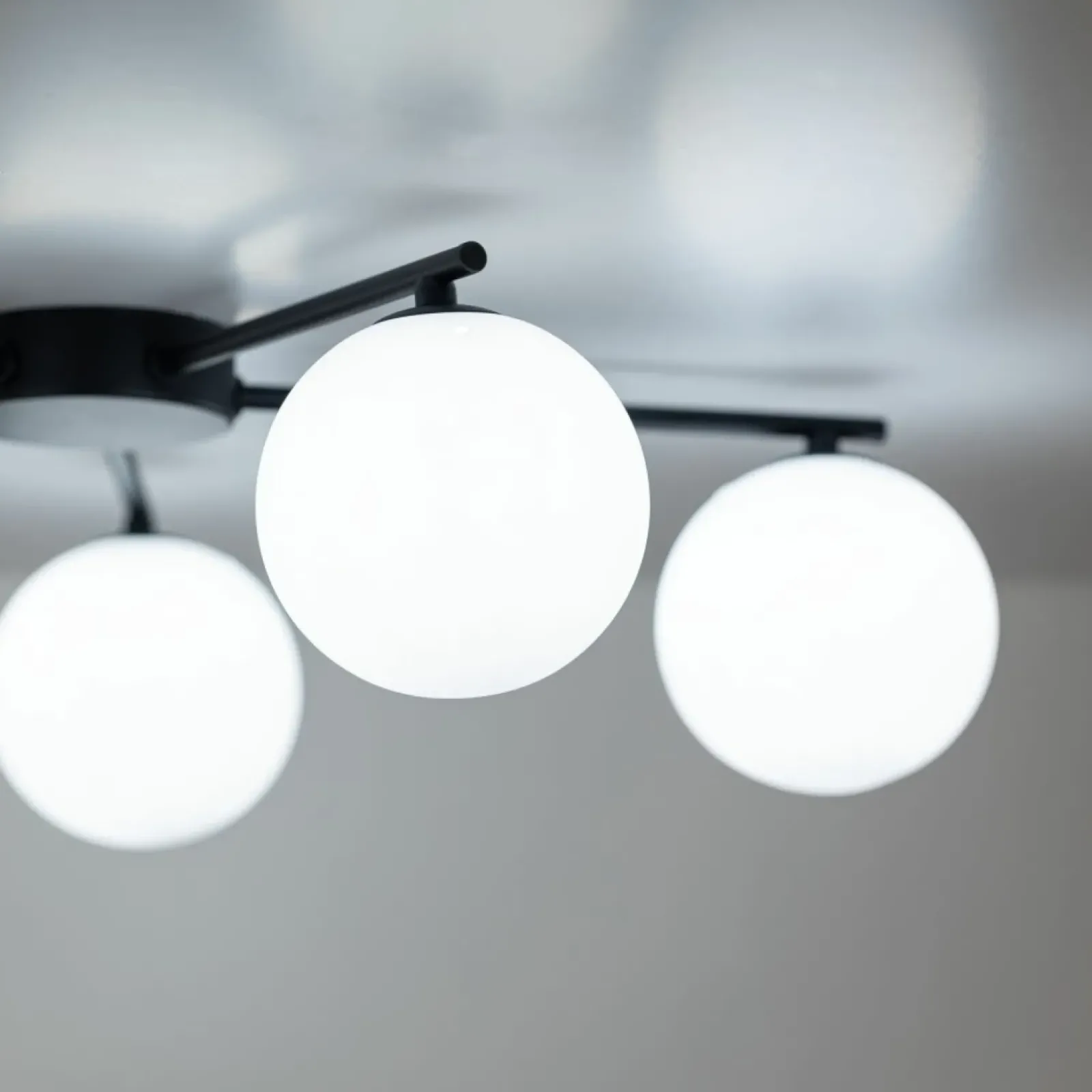 Sklep Kaja Ponadczasowa lampa sufitowa z kulami TK 10262 ELTON BLACK | Kaja Store