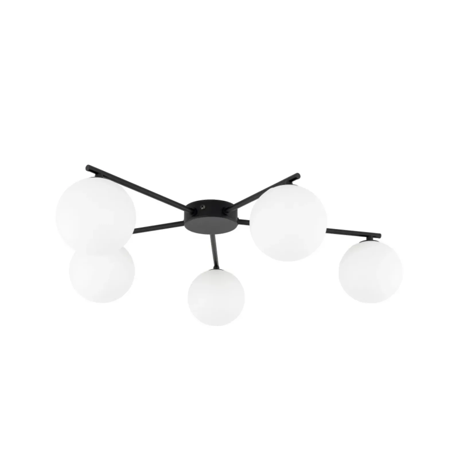 Sklep Kaja Ponadczasowa lampa sufitowa z kulami TK 10262 ELTON BLACK | Kaja Store