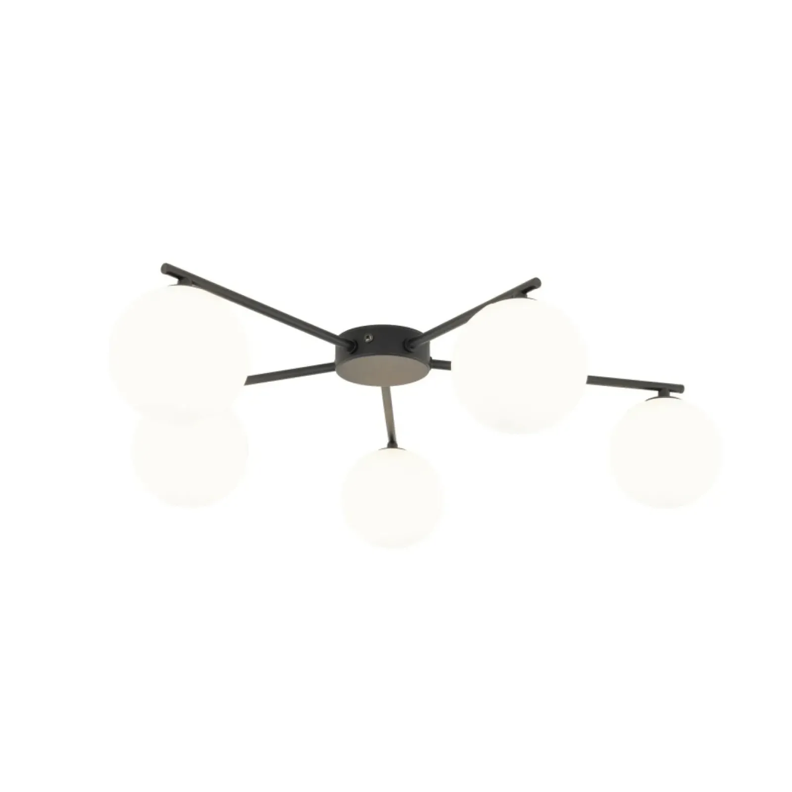Sklep Kaja Ponadczasowa lampa sufitowa z kulami TK 10262 ELTON BLACK | Kaja Store