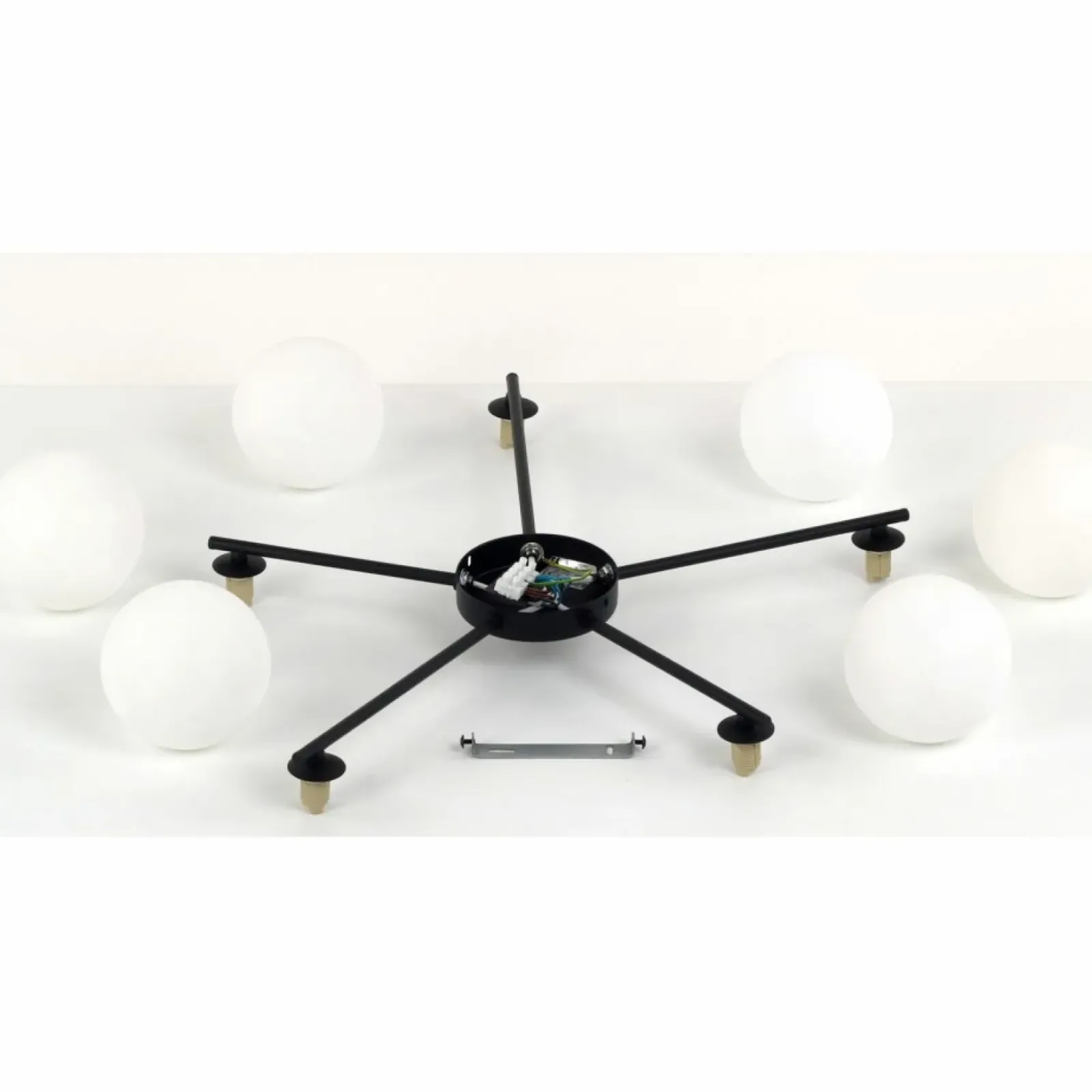 Sklep Kaja Ponadczasowa lampa sufitowa z kulami TK 10262 ELTON BLACK | Kaja Store