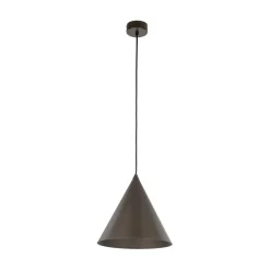 Sklep Kaja Ponadczasowa lampa w kolorze brązowym ⌀25cm TK 10037 CONO | Kaja Sale