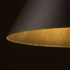 Sklep Kaja Ponadczasowa lampa w kolorze brązowym ⌀25cm TK 10037 CONO | Kaja Sale