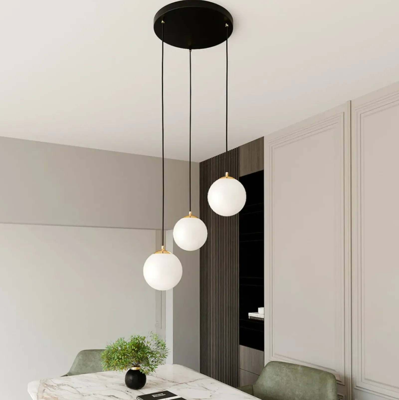 Sklep Kaja Ponadczasowa lampa wisząca do stylowej jadalni 1243/3 z serii ROYAL Clearance