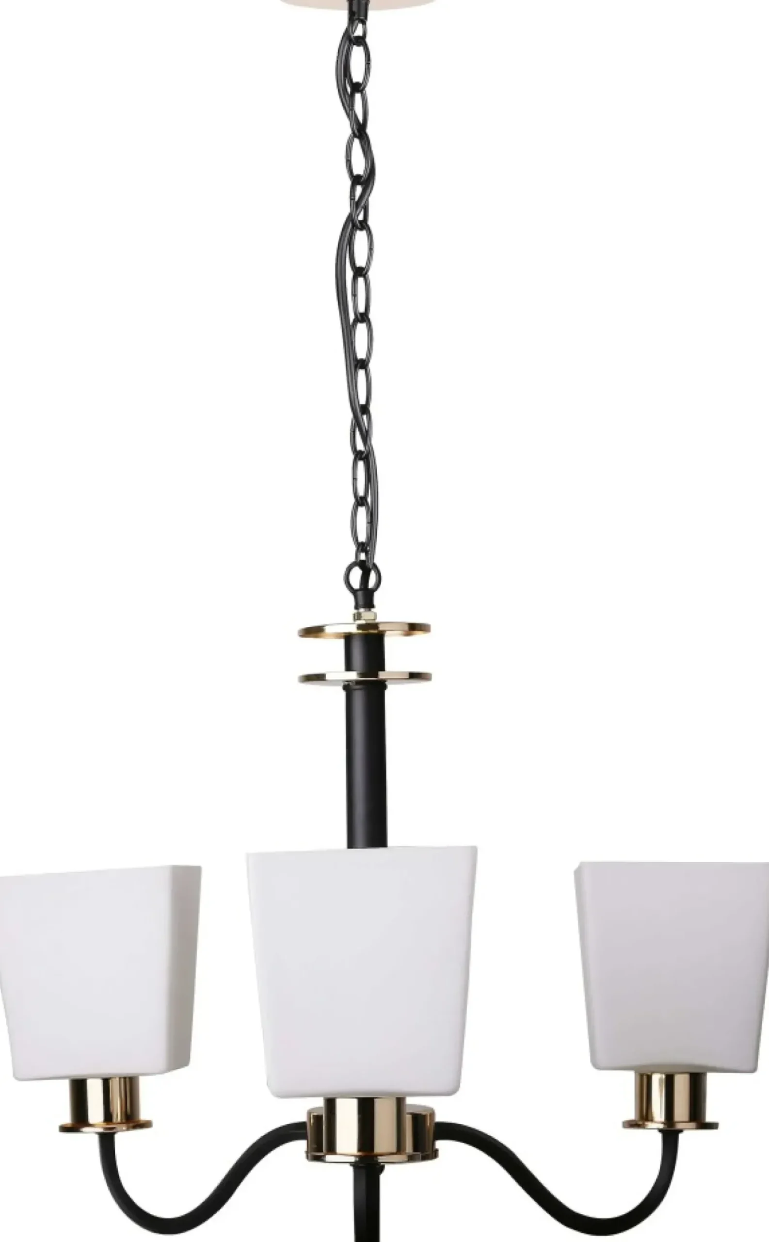 Sklep Kaja Ponadczasowa lampa wisząca do sypialni 33-74232 z serii SCHUBERT czarno-złoty Shop