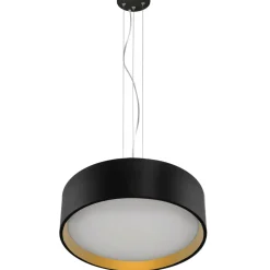 Sklep Kaja Ponadczasowa lampa wisząca LP-043/1P BK/GD HUDSON | Kaja Oświetlenie Best Sale