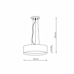 Sklep Kaja Ponadczasowa lampa wisząca LP-043/1P BK/GD HUDSON | Kaja Oświetlenie Best Sale