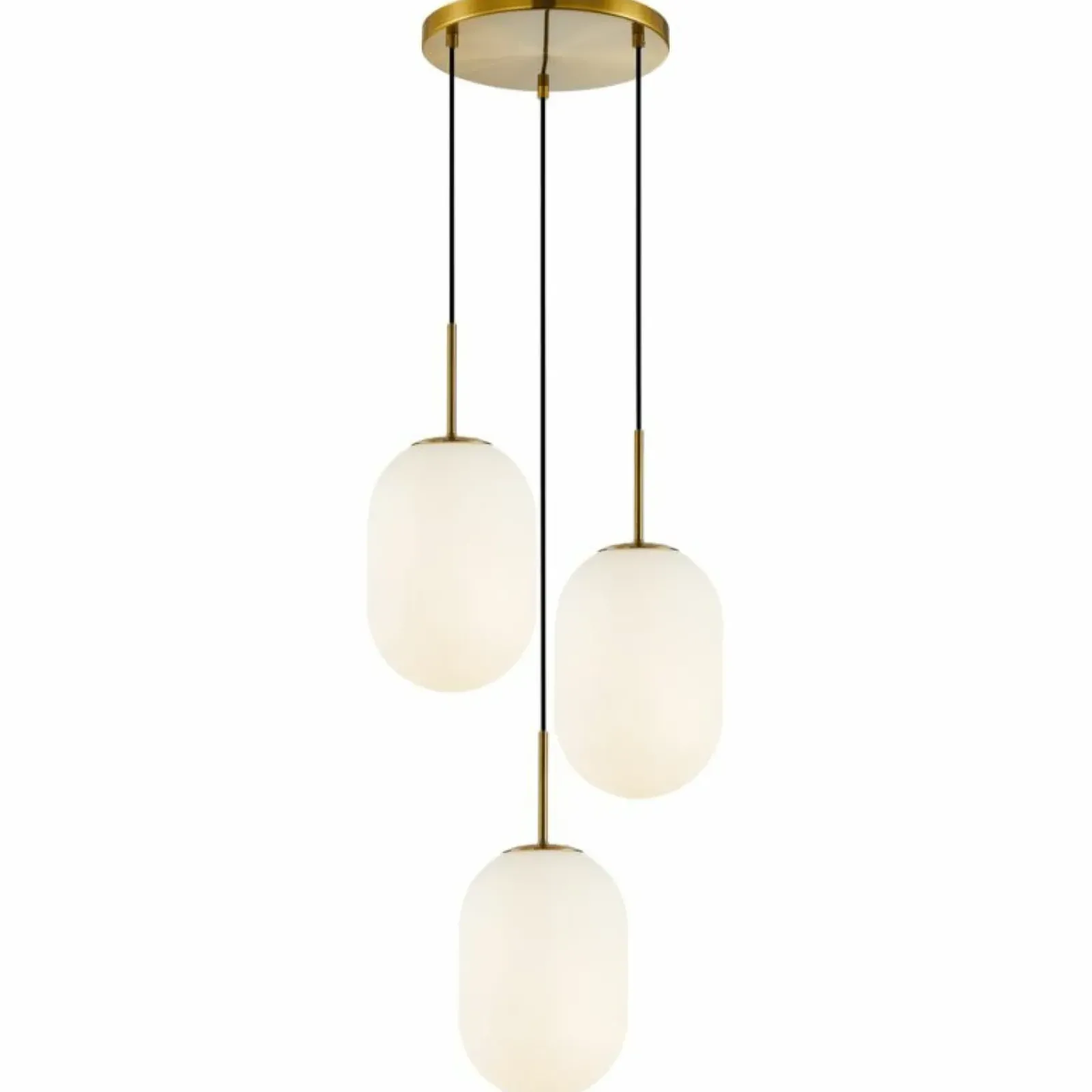 Sklep Kaja Ponadczasowa lampa wisząca z 3 zwisami ML0315 ALIAS | Kaja Oświetlenie Shop