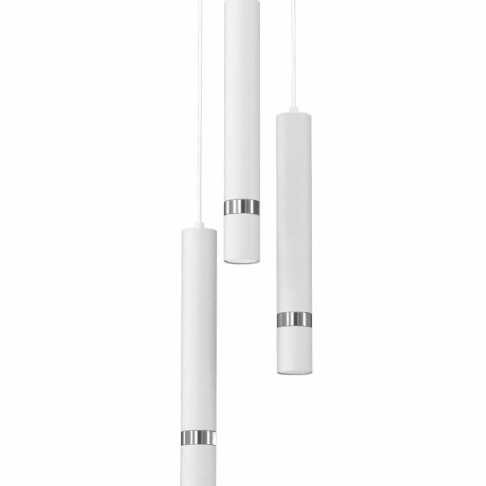 Sklep Kaja Ponadczasowa lampa wisząca z białymi tubami MLP8915 JOKER | Kaja Discount