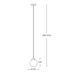 Sklep Kaja Ponadczasowa lampa wisząca P0454-01D-F7AC RIANO| Kaja Oświetlenie Best Sale