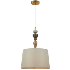 Sklep Kaja Ponadczasowa lampa wisząca do sypialni PND-84678A-AB MOREN | Kaja Shop