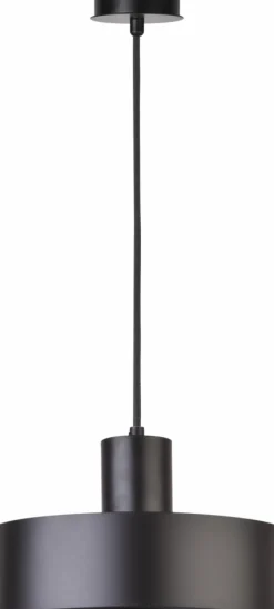 Sklep Kaja Ponadczasowa lampa wisząca z m kloszem SIG 30896 z serii RIF czarny Outlet