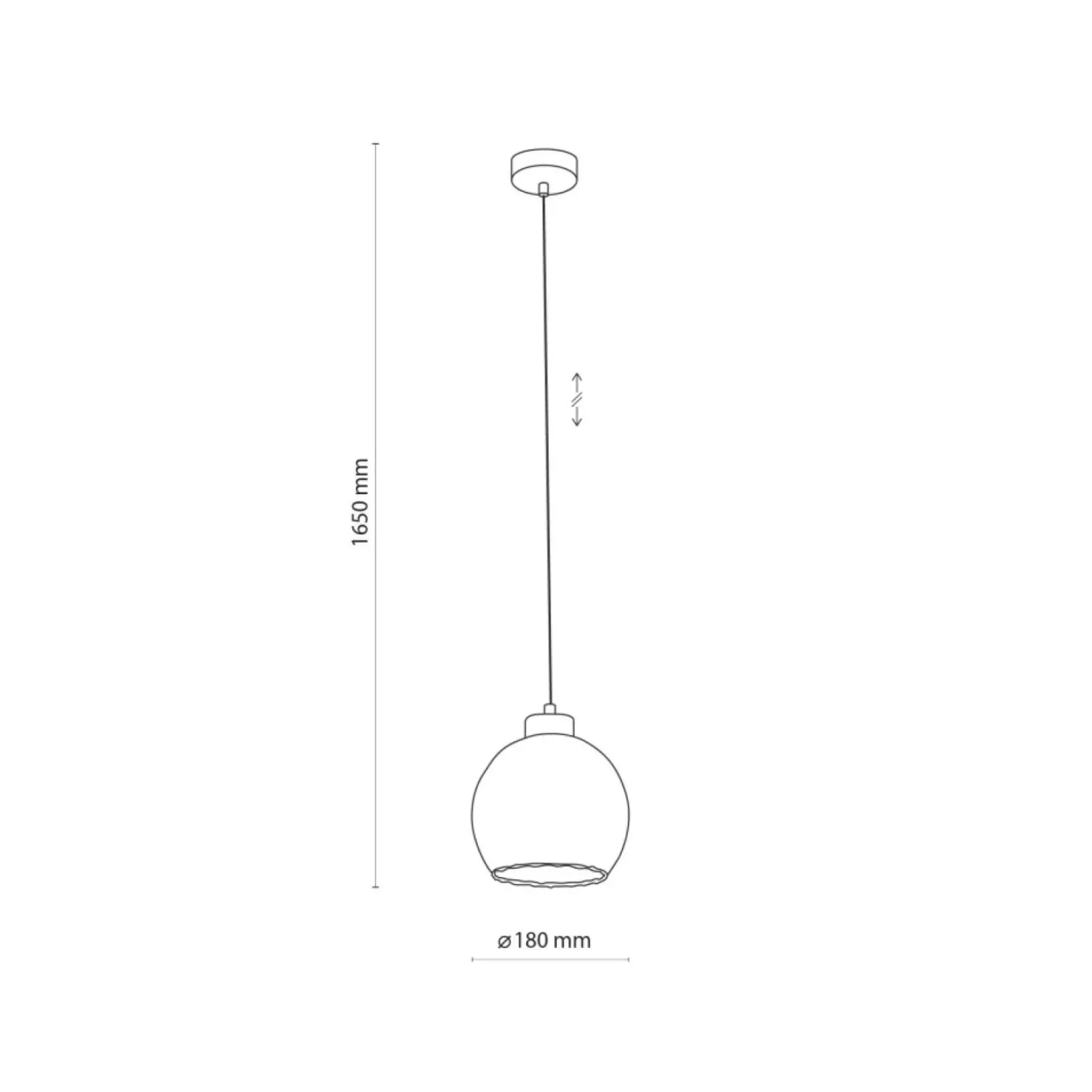 Sklep Kaja Ponadczasowa lampa wisząca z ozdobnym kloszem TK 4646 z serii DEVI Flash Sale