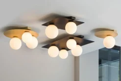 Sklep Kaja Ponadczasowa lampa z białymi kloszami SIG 33282 ARGON PROSTOKĄT Hot