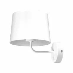 Sklep Kaja Ponadczasowa lampa z włącznikiem K-4361 REMI WHITE | Kaja Oświetlenie* Kinkiety Tradycyjne|Kinkiety Z Abażurem