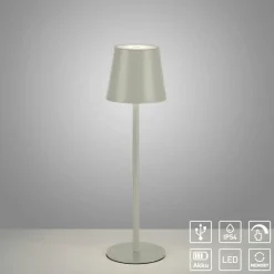 Sklep Kaja Ponadczasowa lampka stołowa ze światłem LED 19250-40 EURIA | Kaja* Lampy Led|Lampki Biurkowe