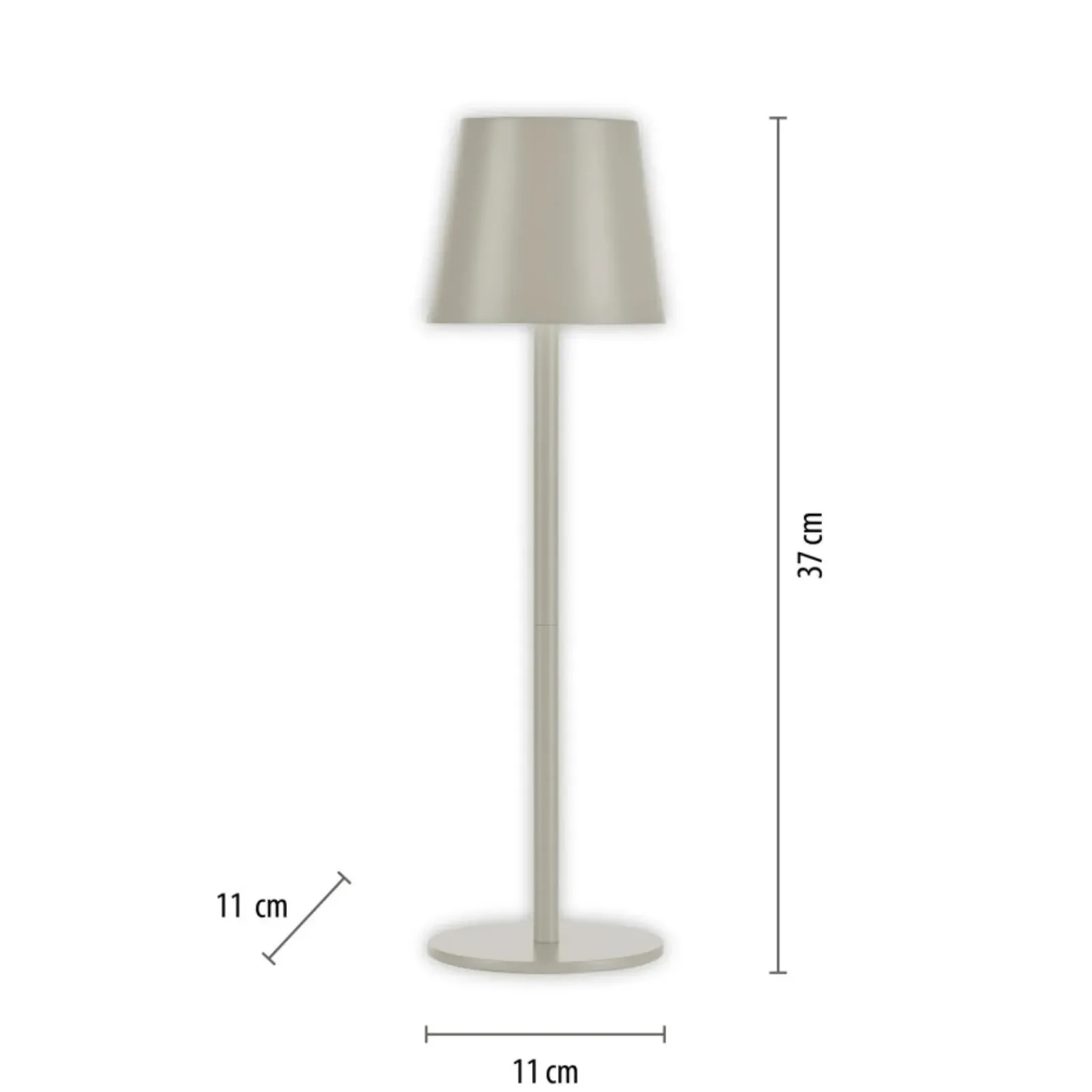 Sklep Kaja Ponadczasowa lampka stołowa ze światłem LED 19250-40 EURIA | Kaja* Lampy Led|Lampki Biurkowe