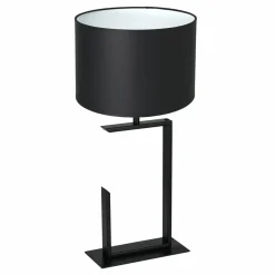Sklep Kaja Ponadczasowa lampka stołowa, czarna LX 3416 z serii TABLE LAMPS | Kaja* Lampki Stołowe Z Abażurem|Tradycyjne Lampki Stołowe