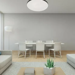 Sklep Kaja Ponadczasowa, okrągła lampa sufitowa LED LP-335/1C S 4BK – BABILON* Lampy Led|Plafony Klasyczne