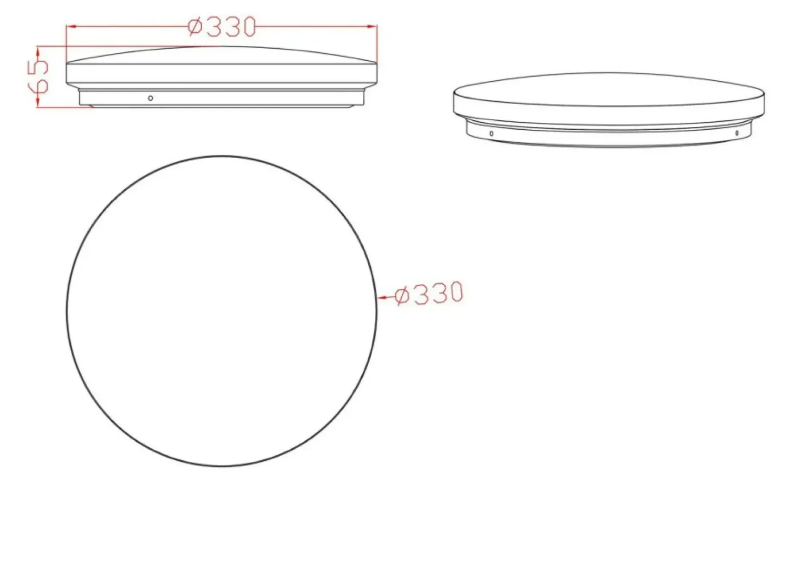 Sklep Kaja Ponadczasowa, okrągła lampa sufitowa LED LP-335/1C S 4BK – BABILON* Lampy Led|Plafony Klasyczne