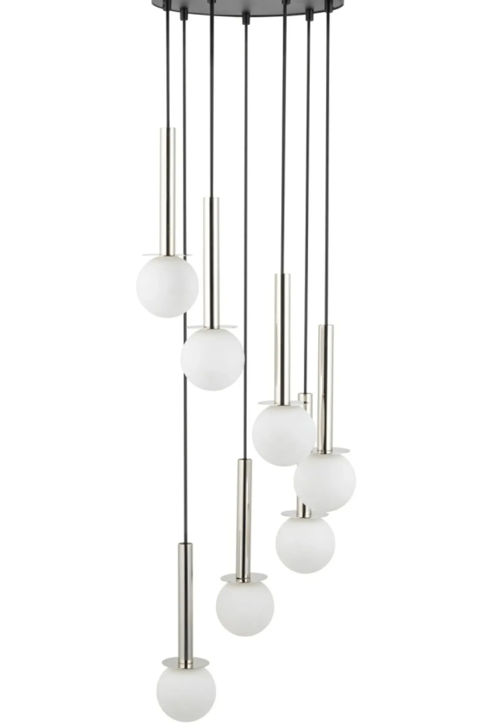 Sklep Kaja Ponadczasowa, okrągła lampa wisząca na schody SIG 40766 DAISY | Kaja Fashion
