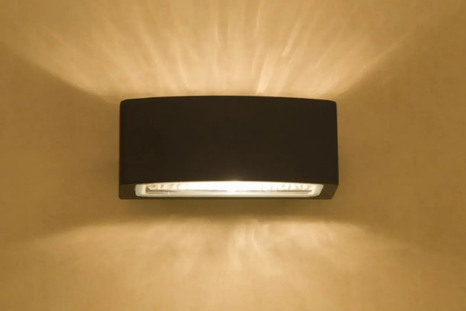 Sklep Kaja Ponadczasowa, podłużna lampa elewacyjna 3408 BRICK | Kaja Oświetlenie* Kinkiety Ogrodowe