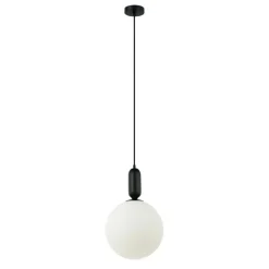 Sklep Kaja Ponadczasowa, pojedyncza lampa wisząca PND-02340-1L-BK ALDEVA | Kaja Hot