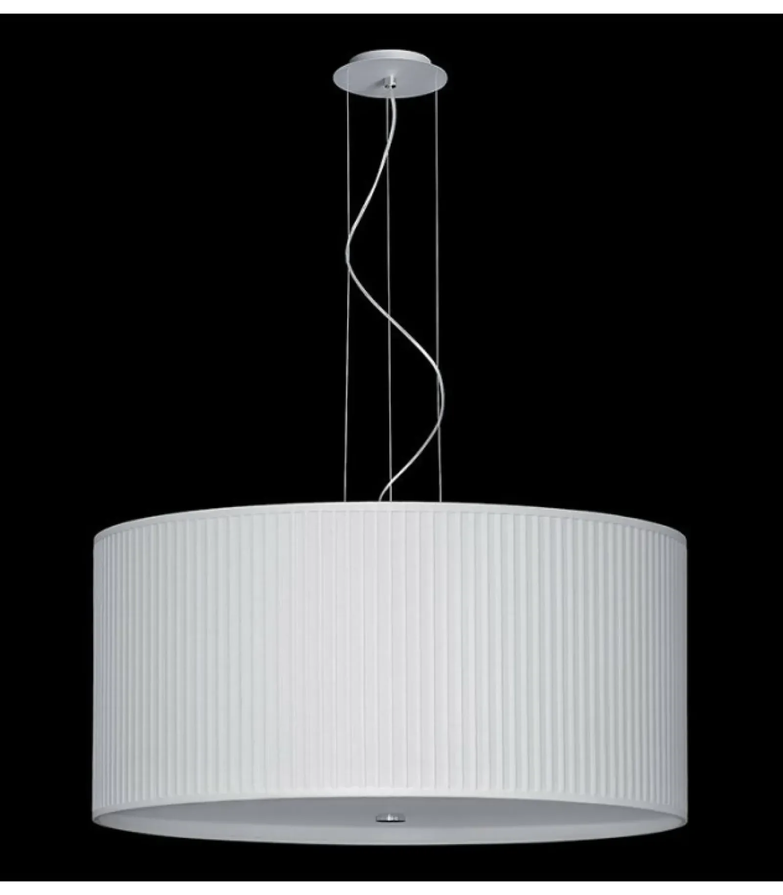 Sklep Kaja Ponadczasowa, prążkowana lampa wisząca ⌀80cm 67526 NODO | Kaja New