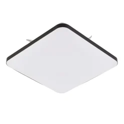 Sklep Kaja Ponadczasowy, ledowy plafon 4000K LP-335/1C M 4BK SQUARE – BABILON* Plafony Nowoczesne|Plafony Klasyczne