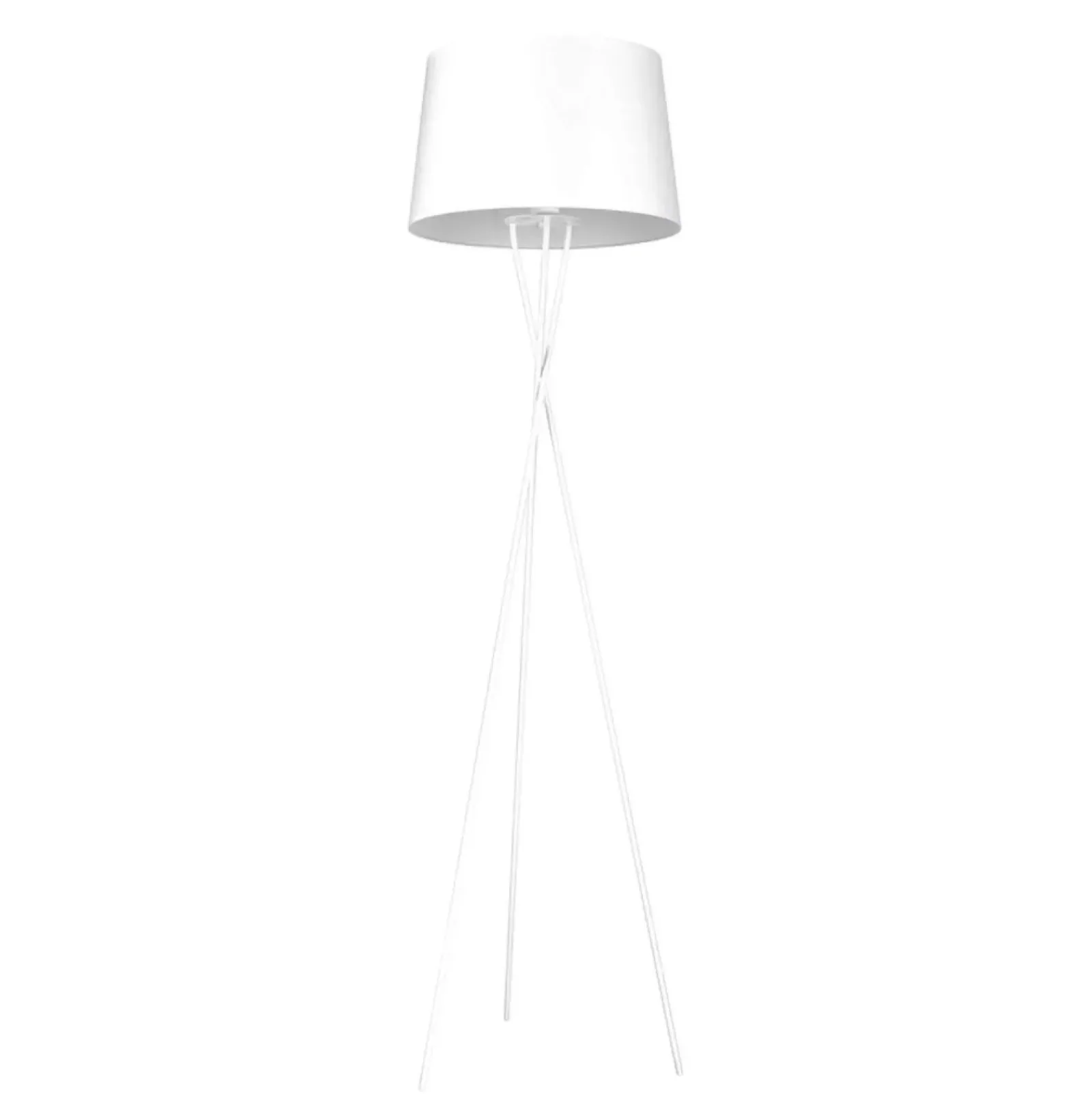 Sklep Kaja Ponadczasowy trójnóg lampa podłogowa K-4363 REMI WHITE | Kaja* Lampy Podłogowe Z Abażurem|Lampy Podłogowe