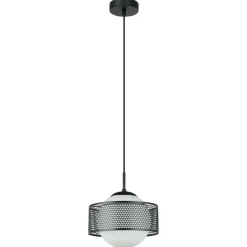 Sklep Kaja Ponadczasowy zwis do sypialni ⌀25cm PND-55456-1L-BK z serii LOMICA Best