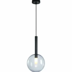 Sklep Kaja Ponadczasowy zwis z okrągłym kloszem ML0329 NIKO | Kaja Oświetlenie Outlet